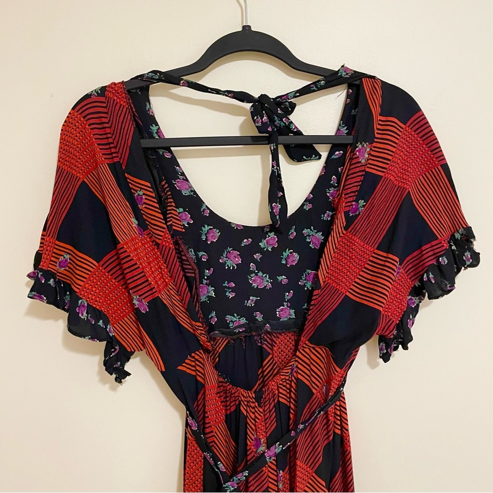 Vintage 1970s Young Innocent by Arpeja Open-Back Maxi Dress – XS/Small - Picture 5 of 15